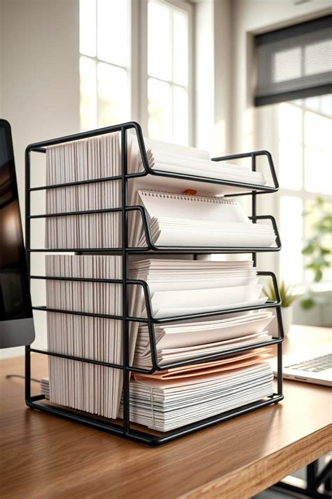 Image result for Desk File Organization