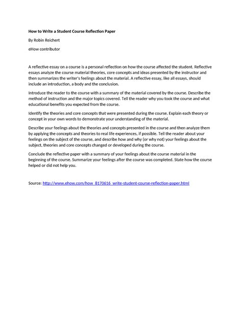 Image result for Student Writing Reflection