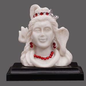 Quickpick Shiva Mahadev Idol for Car Dashboard Decorative Showpiece - 8 ...