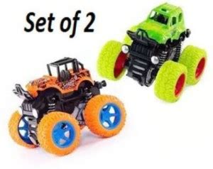 ALEWA Push & Pull Unbreakable Mini Monster Truck Toy - ALMONSTERC213 ...
