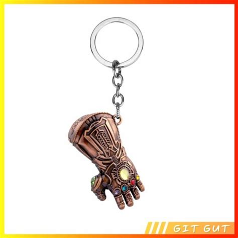 Jual Keychain Gantungan Kunci Avengers The Infinity Gauntlet - Thanos ...