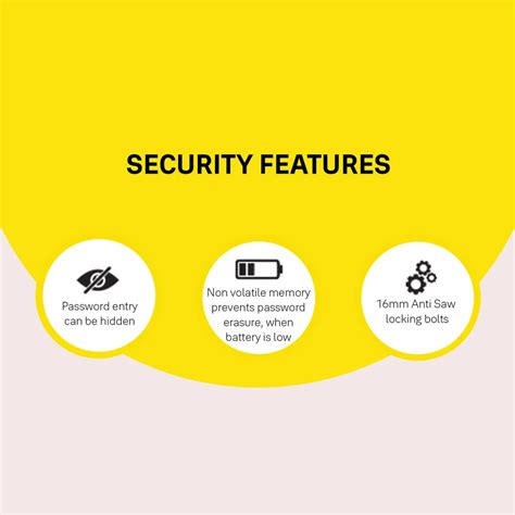 YSS/250/DB2 Home Security Safe lockers with Pincode Access- Black ...