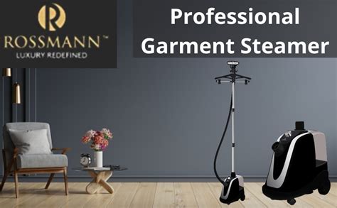 Rossmann Professional Garment Steamer| 2400 Watts Double Coil Aluminium ...