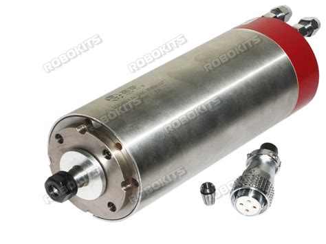 CNC Spindle 1.5kW ER11 Water Cooled 80mm With Delta VFD 400Hz CNC ...