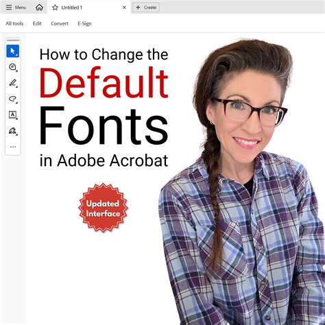 How to Change the Default Fonts in Adobe Acrobat (Updated Interface)