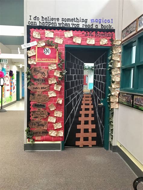 Door Decorating Ideas Harry Potter