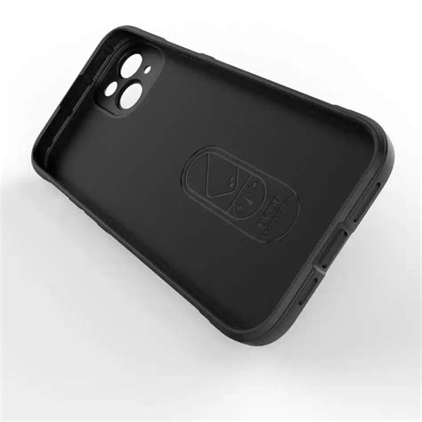 Shield Silicone - Mobile Back Cover for iPhone 15 Plus - 6.7 Inches