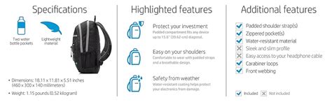 HP Active 15.6-inch Laptop Backpack (Black) - Buy HP Active 15.6-inch ...