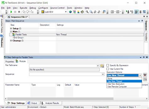 Image result for Test Stand Parallel Process Model
