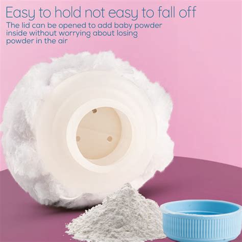 Baybee Baby Powder Puff with Storage Container, Ultra Soft Baby Powder ...
