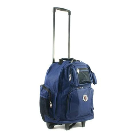 Rolling Backpack Carry On - 22 Inch Travel Backpack with Wheels ...