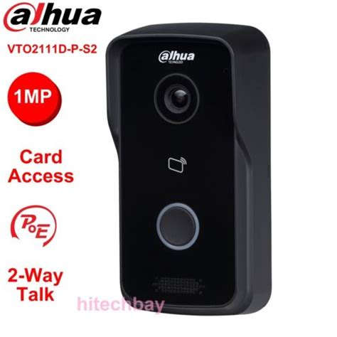 Dahua VTO2111D-P-S2 Doorbell IP Villa Door Station India | Ubuy