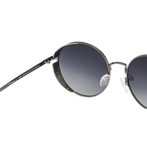 Grey Gunmetal Full Rim Round Vincent Chase METAL SUN VC S14047 Sunglasses