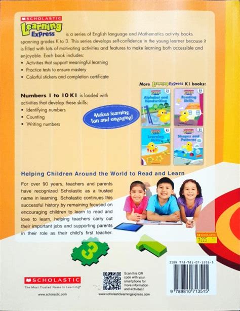 Learning Express K1 Mathematics Numbers 1 to 10 – Books and You