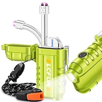 LcFun Acrylonitrile Electric Plasma Arc Lighter, Windproof India | Ubuy