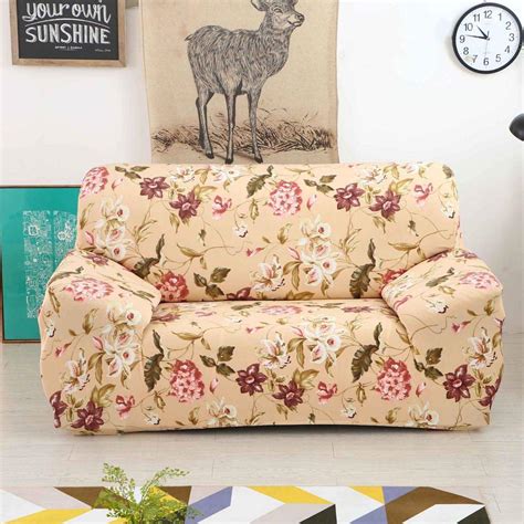 House of Quirk Universal Triple Seater Sofa Cover Big Elasticity Cover ...