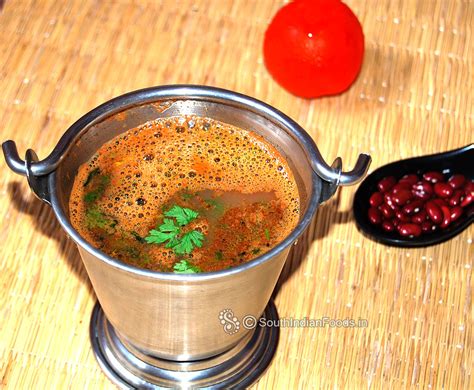 Rajma tomato rasam | Red kidney beans tomato soup-How to make-Step by ...