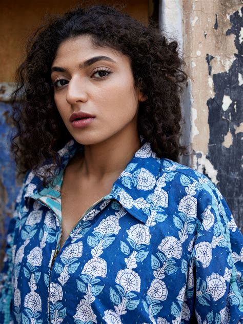 Freddie Kantha Embroidered Block Printed Bomber Jacket | Pinklay