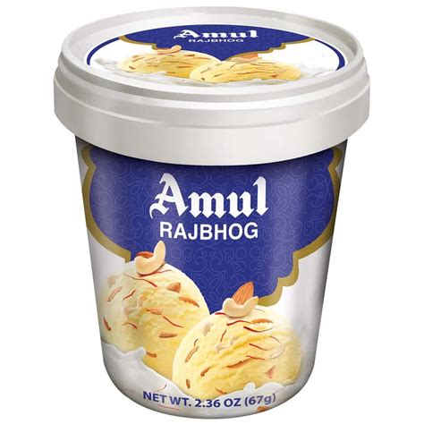 Amul Real Ice Cream - Rajbhog – Amul - The Taste of India