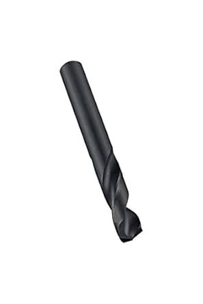 Dormer A12010.4 Short Stub Drill, Steam Oxide Coating, High Speed Steel ...