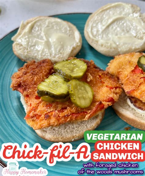 Vegetarian Chick-fil-a Chicken Sandwich