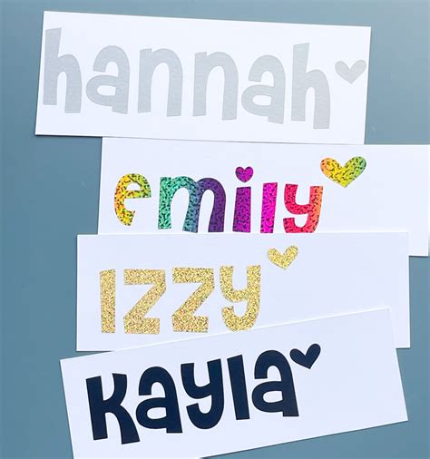 Image result for Personalized Name Labels Stickers