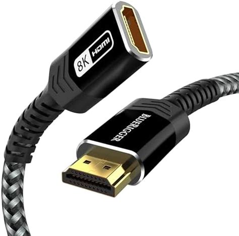Buy BlueRigger HDMI Extension Cable (6FT, 8K 60Hz HDMI Extender Cord ...