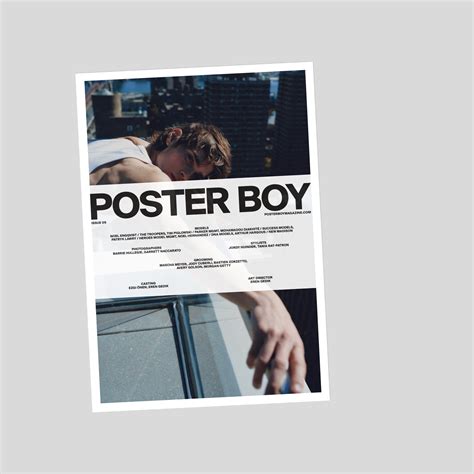 Poster boy #5 – Cahier Central