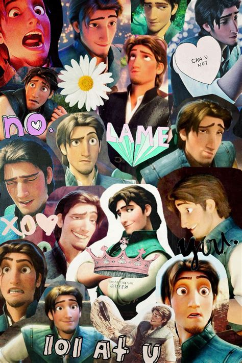 Flynn Rider/Eugene Fitzherbert Collage | Rapunzel disney movie, Punk ...