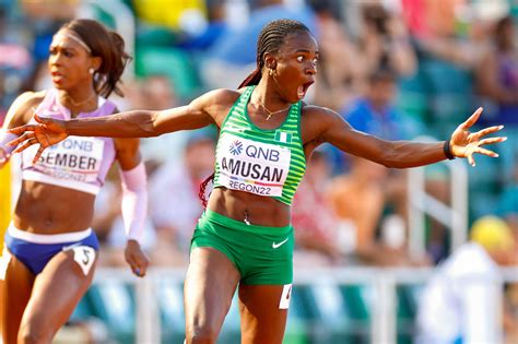 Tobi Amusan sets world record in the women's 100m hurdles, wins gold ...