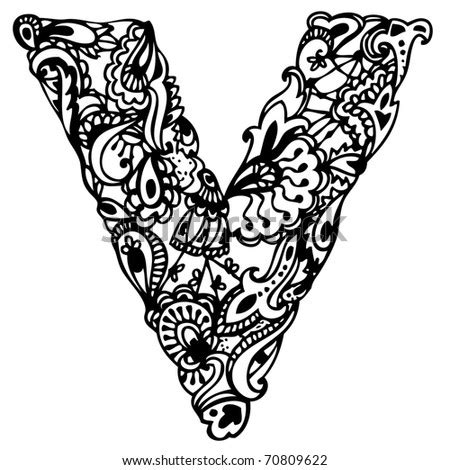 V Drawing Tutorial 的图像结果