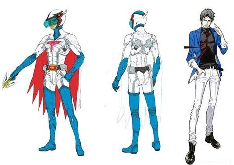 Charakterdesigns zu Tatsunokos Anime Infini-T Force vorgestellt