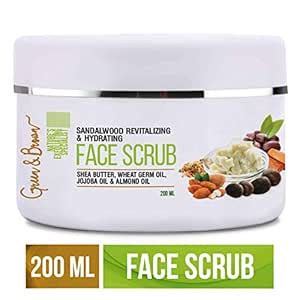 Buy Green & Brown 7 in 1 face scrub Exfoliating and Moisturizing with ...