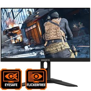 GIGABYTE G24F 23.8 Inch (60.452 Cm), 165Hz (170Hz Oc) Gaming Led ...