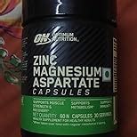 Optimum Nutrition (ON) Zinc Magnesium Aspartate (ZMA) - 60 Capsules ...