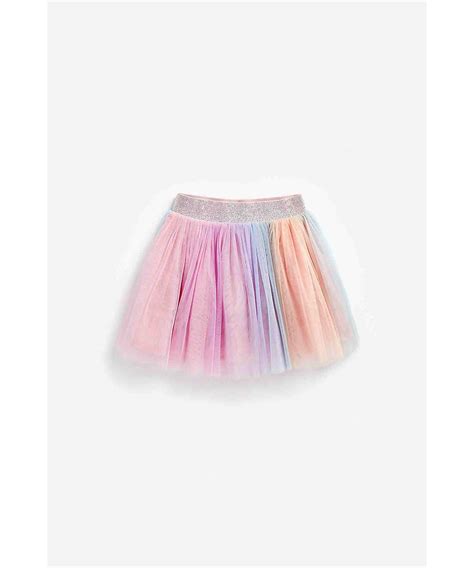 Mothercare Girls Elasticated Waistband Skirt - Multicolor