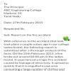 Write a newspaper report (within 100 words) using the followingpoints ...