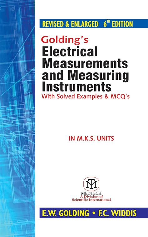 Buy Golding's Electrical Measurements And Measuring Instruments,6/Ed ...