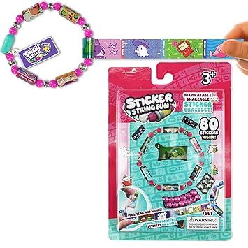 PATPAT DIY Sticker Rolls Bracelet For Kids Girls DIY Cartoon Stickers ...