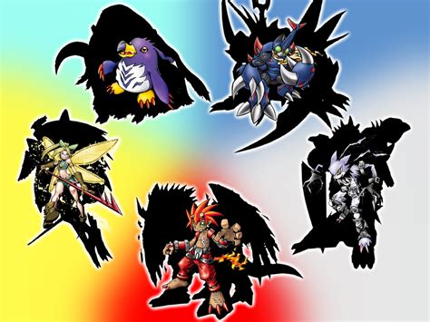 Digimon Frontier Legendary Warriors Symbols