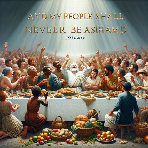 Joel 2:26 Devotional: Feasting on God's Abundance: A Journey from Lack ...