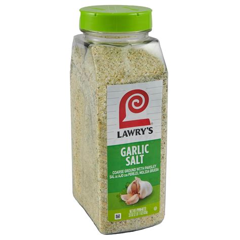 Amazon.com : Lawry's Coarse Ground with Parsley Garlic Salt, 33 oz ...
