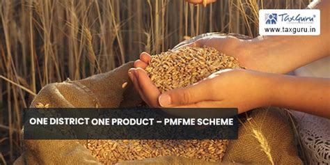 One District One Product – PMFME Scheme