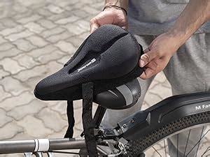 GELRIDE Advanced Gel Bicycle Saddle Seat Cushion Cover for Indoor ...