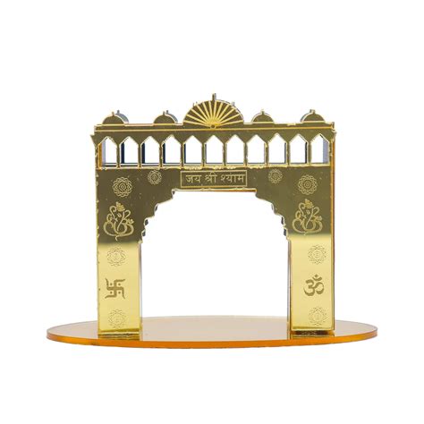 StarLaser Acrylic Temple Car Dashboard ShowPiece for Home & Office ...