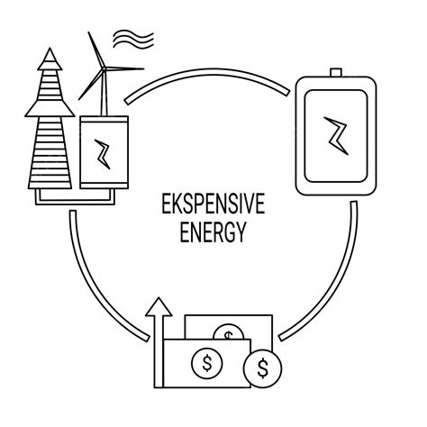 Expensive Energy Icon, Energy Drawing, Energy Sketch, Expensive PNG and Vector with Transparent ...
