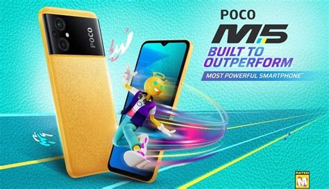 Buy Poco M5 128 GB, 6 GB RAM, Icy Blue, Mobile Phone at Best Price on ...
