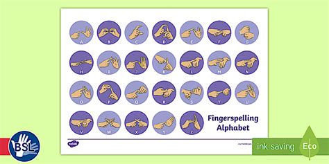 British Sign Language Alphabet Mat | BSL | Twinkl - Twinkl