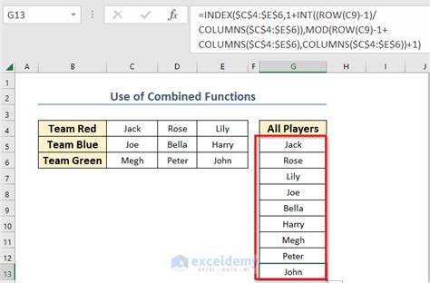 Image result for Convert Multiple Columns to Single Column