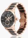 Titan Titan Automatic Anthracite Dial RoseGold & Grey Stainless Steel ...
